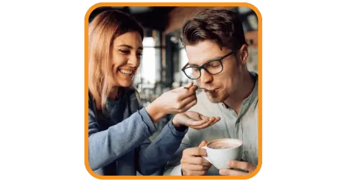 Morning Coffee Ritual Customer 3